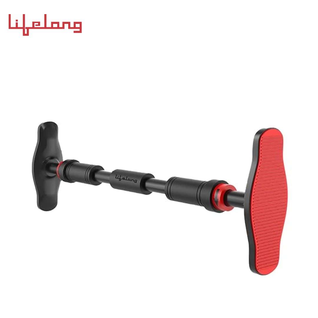 Lifelong Pull Up Bar for Home -Adjustable Rod 65cm to 75cm width, wall mounted without screws in bulk from India — Ant Mascot