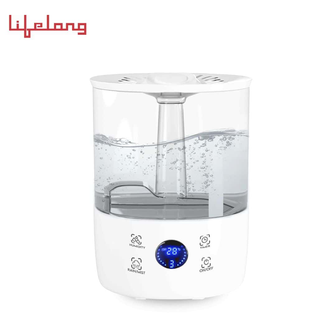 Lifelong 4.5L Room Humidifier with Digital Display in bulk from India — Ant Mascot