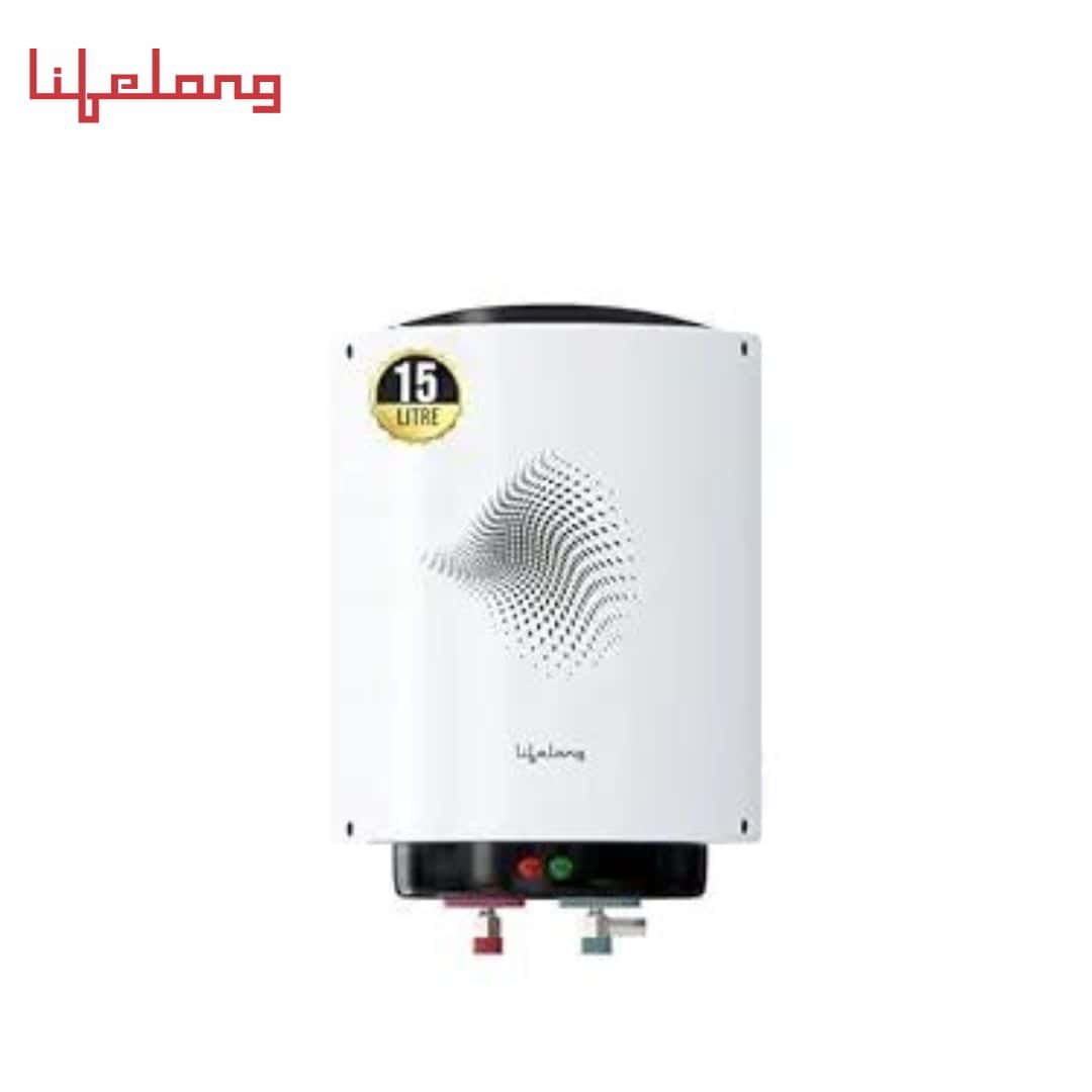 Lifelong LLSWH15 Aqua Plus 15L Storage Metal Body Vertical Water Heater (Geyser) |3 Star BEE Rating| 2000W| (White) in bulk from India — Ant Mascot