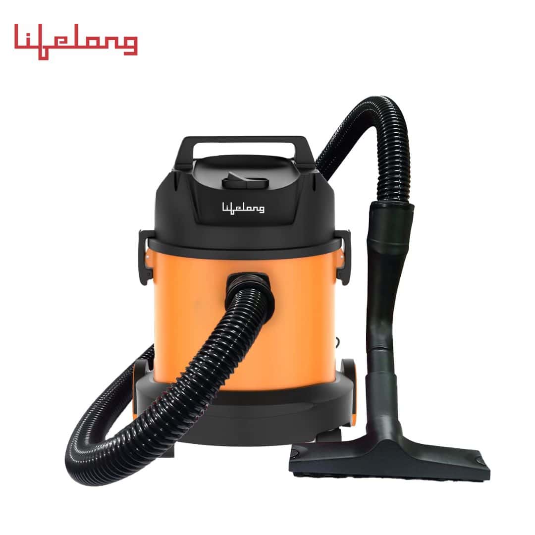 Lifelong 800-Watt Vacuum Cleaner for Home Use, 6 Litre, Wet & Dry, 2.75 Meter Cord, 1.8 Meter Hose| LLVC930| Plastic Body (Orange) in bulk from India — Ant Mascot