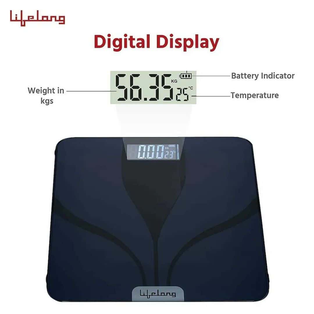 Lifelong  Digital Weighing Scale Glass Weighing Scale Machine in bulk from India — Ant Mascot