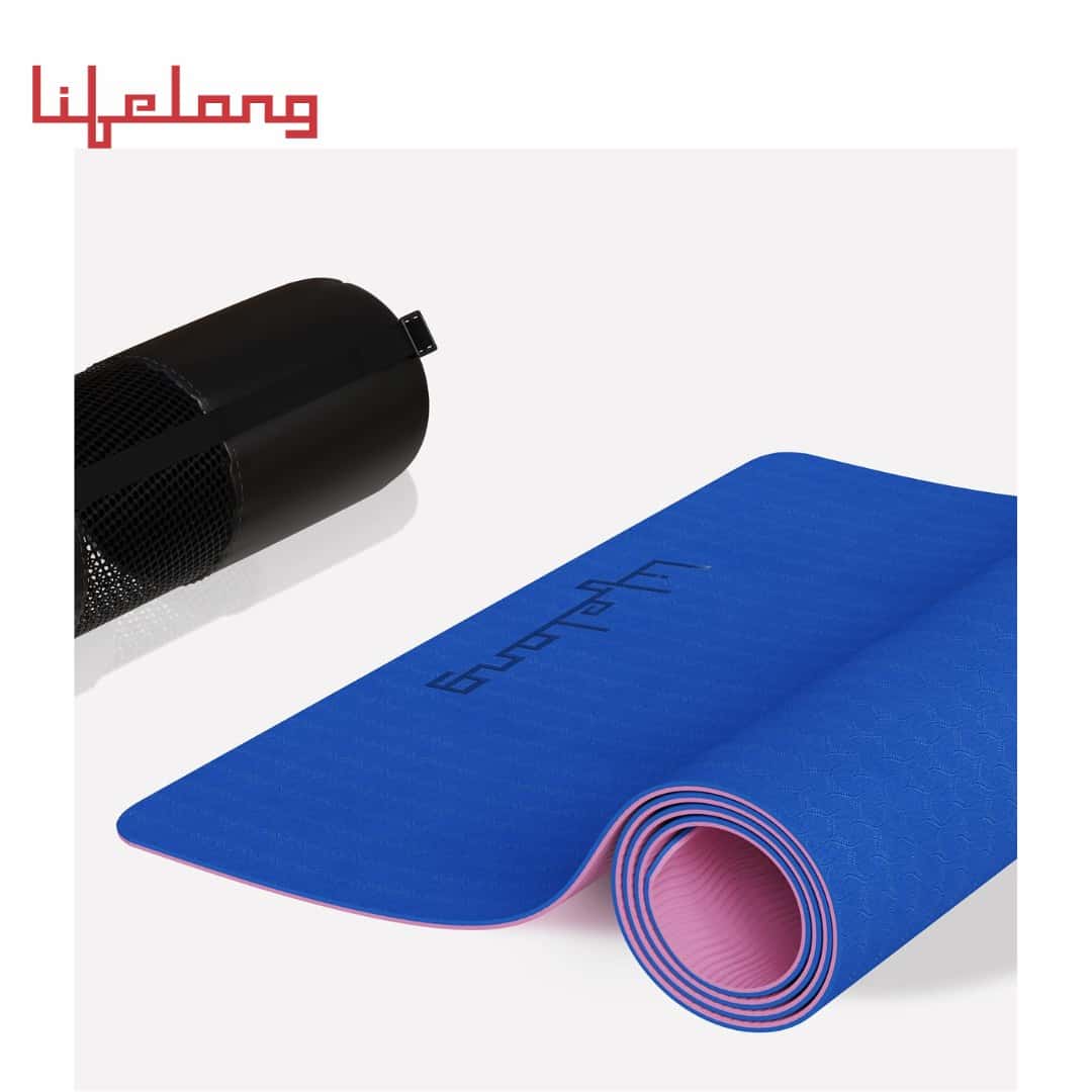 Lifelong Yoga Mat for Women & Men Anti-Slip Yoga Mat with Bag for Gym Workout in bulk from India — Ant Mascot