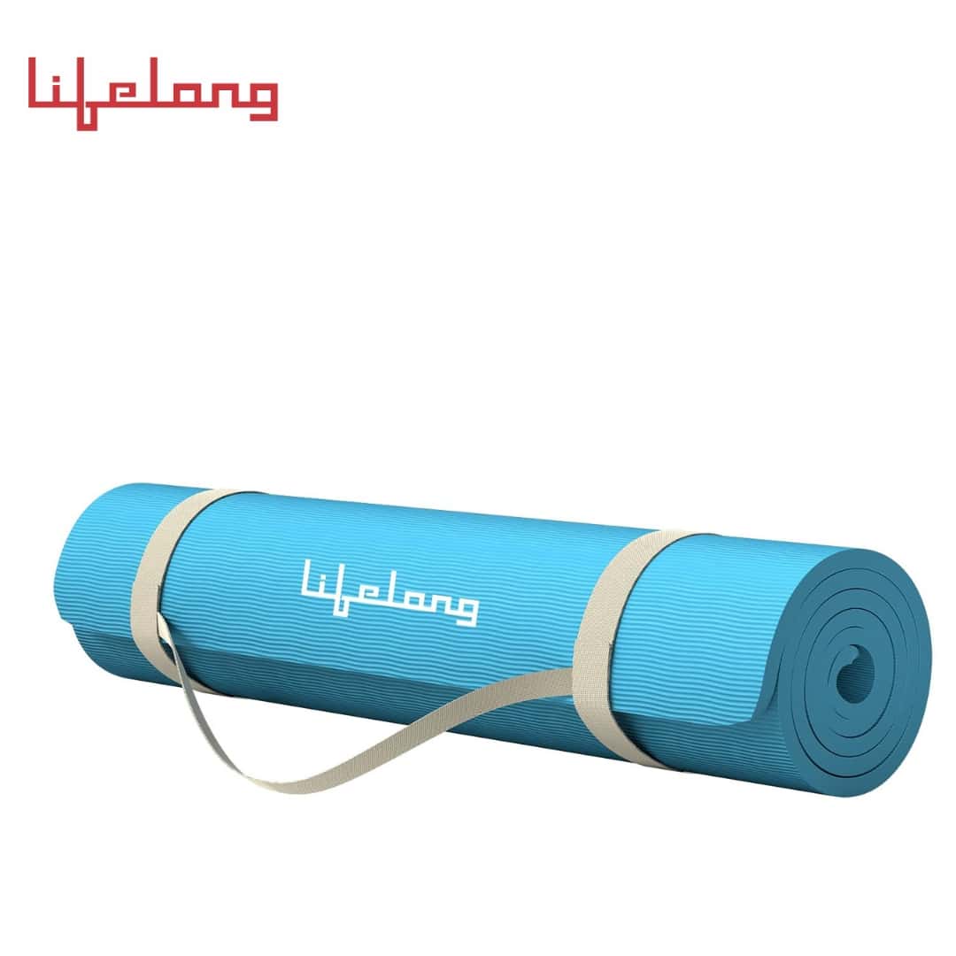 Lifelong  Yoga mat for Women & Men EVA Material 4mm Sea Green in bulk from India — Ant Mascot