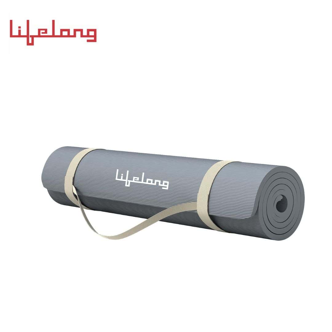 Lifelong  Yoga mat for Women & Men EVA Material Grey Anti Slip for Gym Workout in bulk from India — Ant Mascot
