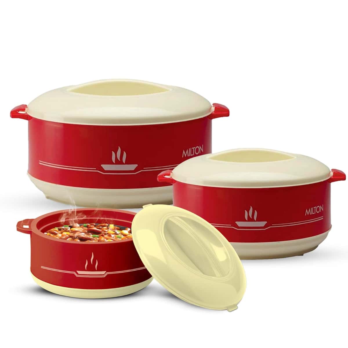 Milton Buffet Junior Gift Set 450/820/1550 Casseroles in bulk from India — Ant Mascot