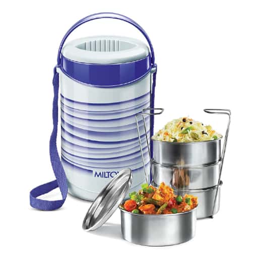 Milton Econa 4 4 Containers Lunch Box (450 ml, Thermoware) in bulk from India — Ant Mascot