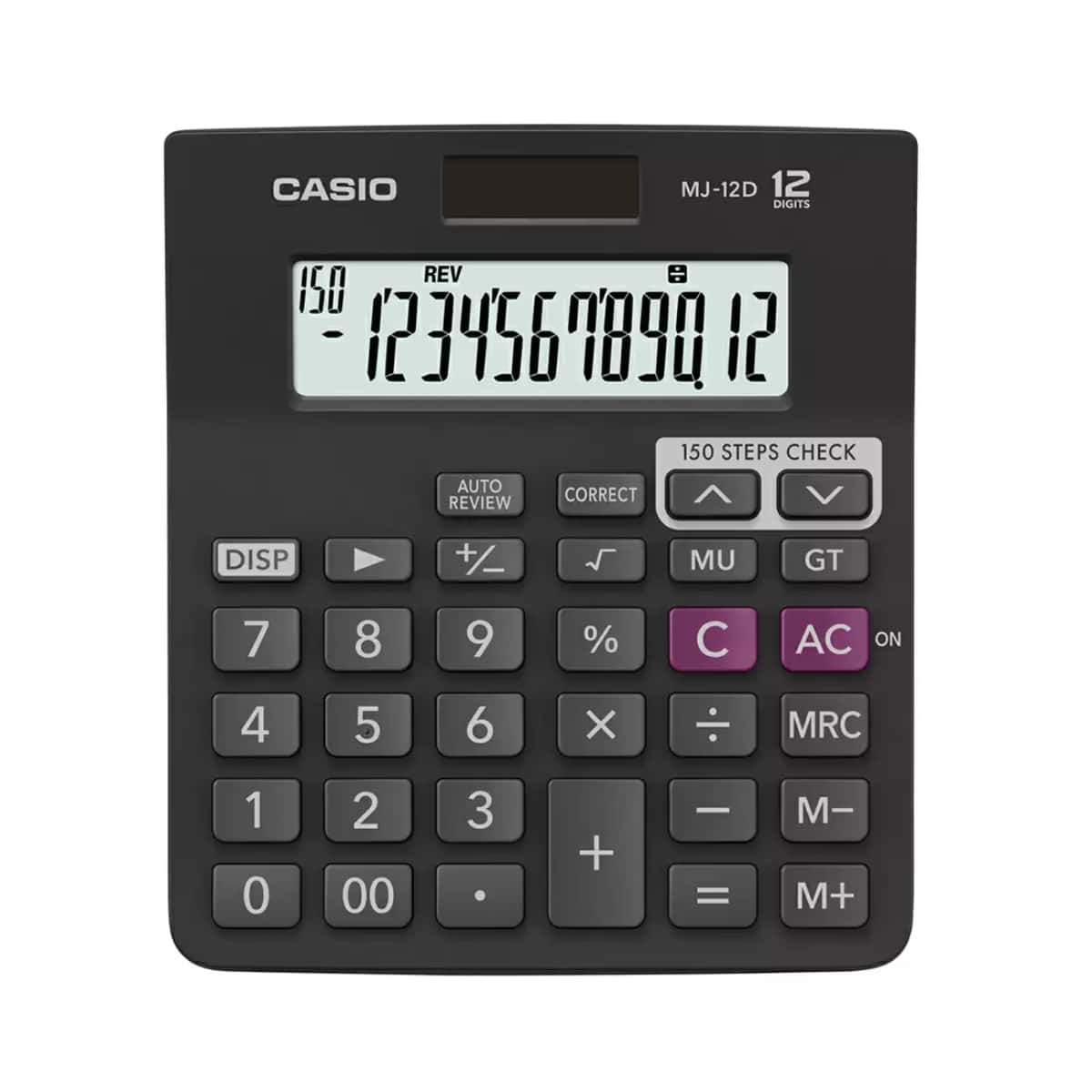 Casio MJ-12D 150 Steps Check and Correct Desktop Calculator in bulk from India — Ant Mascot