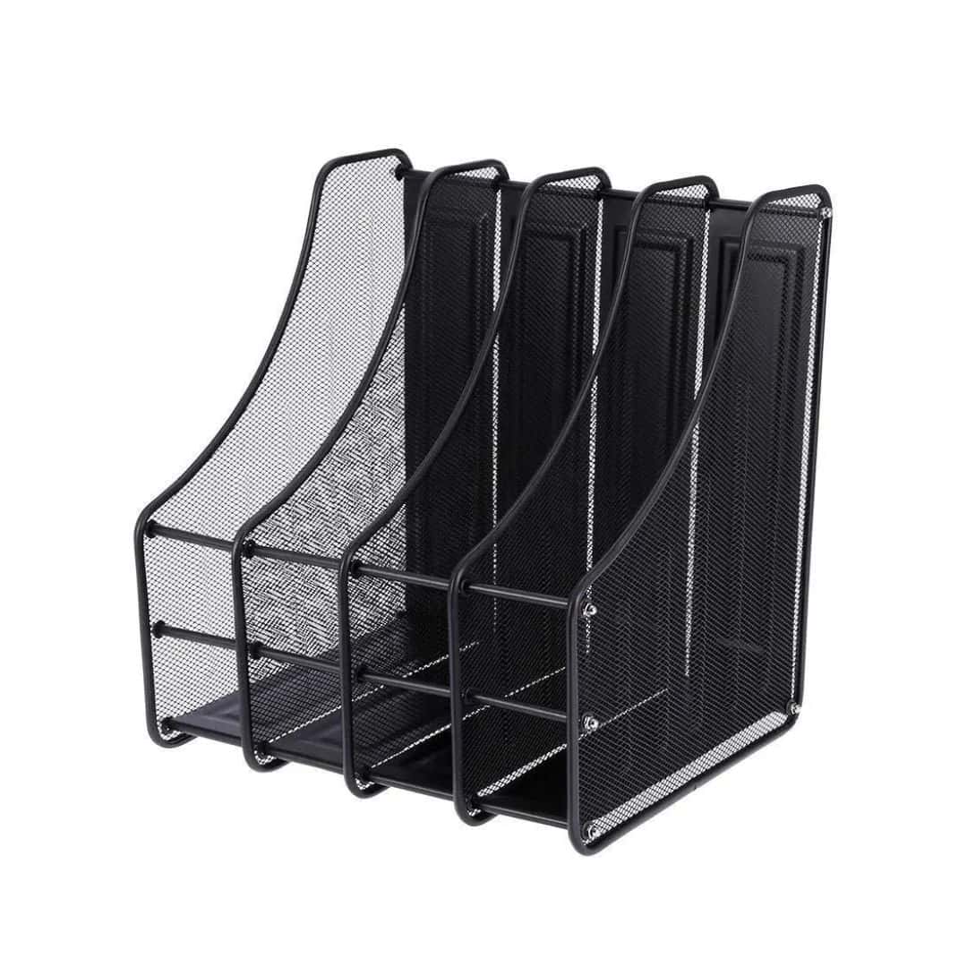 Music 555 Mesh Wire Magazine Rack � 4 Tier | Stylish Storage in bulk from India — Ant Mascot