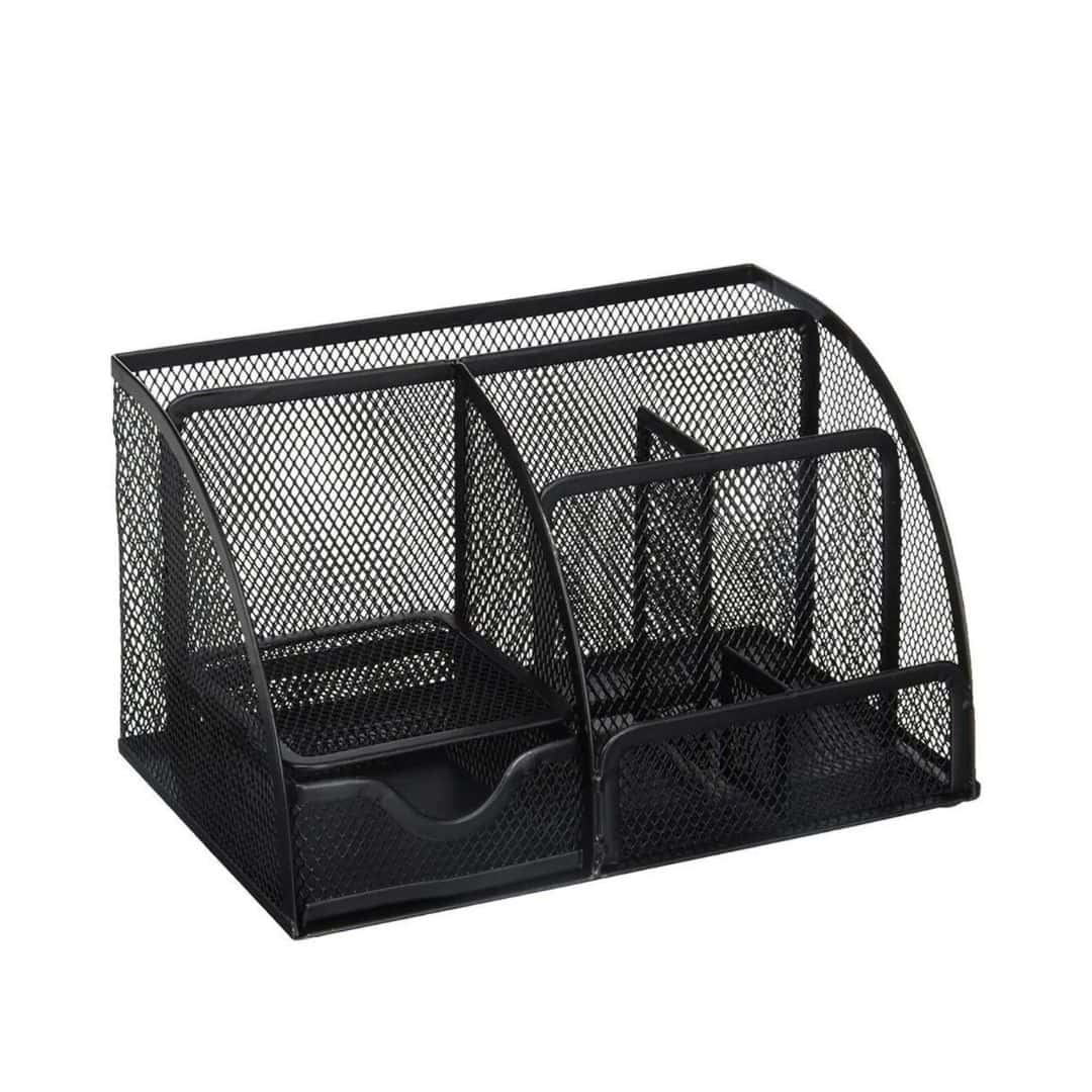 Music 555 Mesh Wire Pen Stand | Elegant Desk Accessory in bulk from India — Ant Mascot