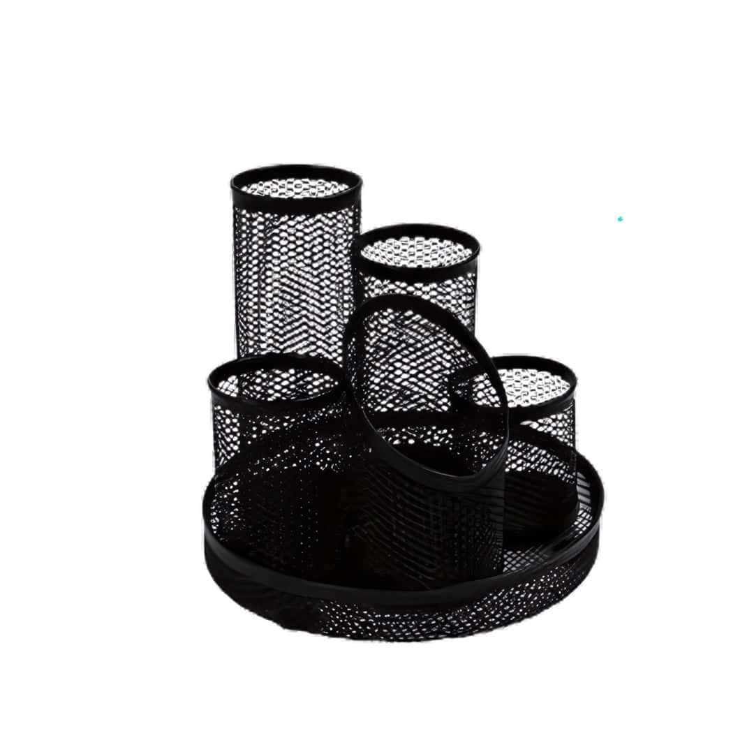 Music 555 Mesh Wire Pen Stand | Sleek Desk Organizer in bulk from India — Ant Mascot
