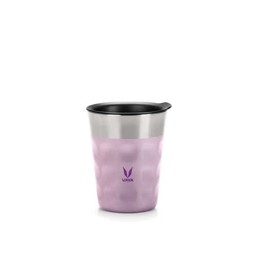 Vaya Stainless Steel Pop Cup without Hole - Purple in bulk from India — Ant Mascot