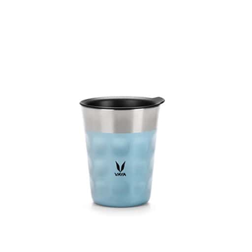 Vaya Stainless Steel Pop Cup without Hole - Blue in bulk from India — Ant Mascot