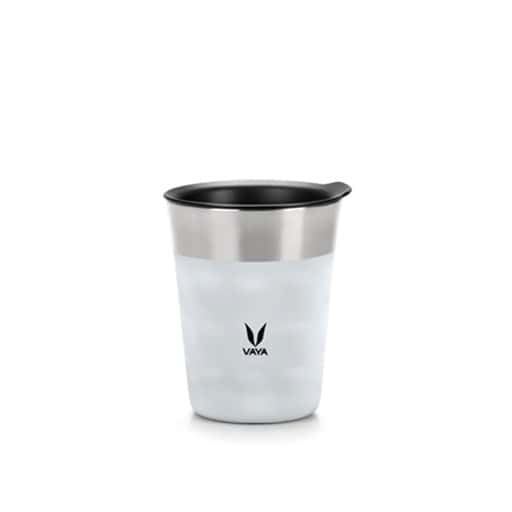 Vaya Stainless Steel Pop Cup without Hole - Cool Grey in bulk from India — Ant Mascot