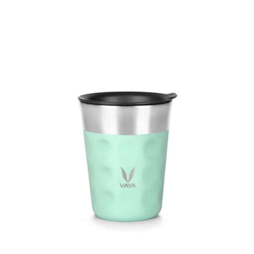Vaya Stainless Steel Pop Cup without Hole - Cool Cyan in bulk from India — Ant Mascot