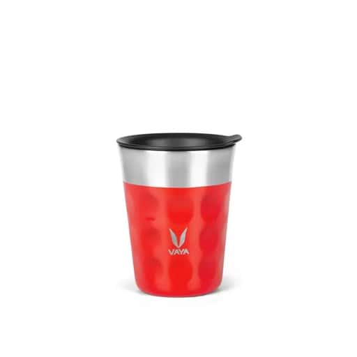 Vaya Stainless Steel Pop Cup without Hole - Scarlet Sun in bulk from India — Ant Mascot
