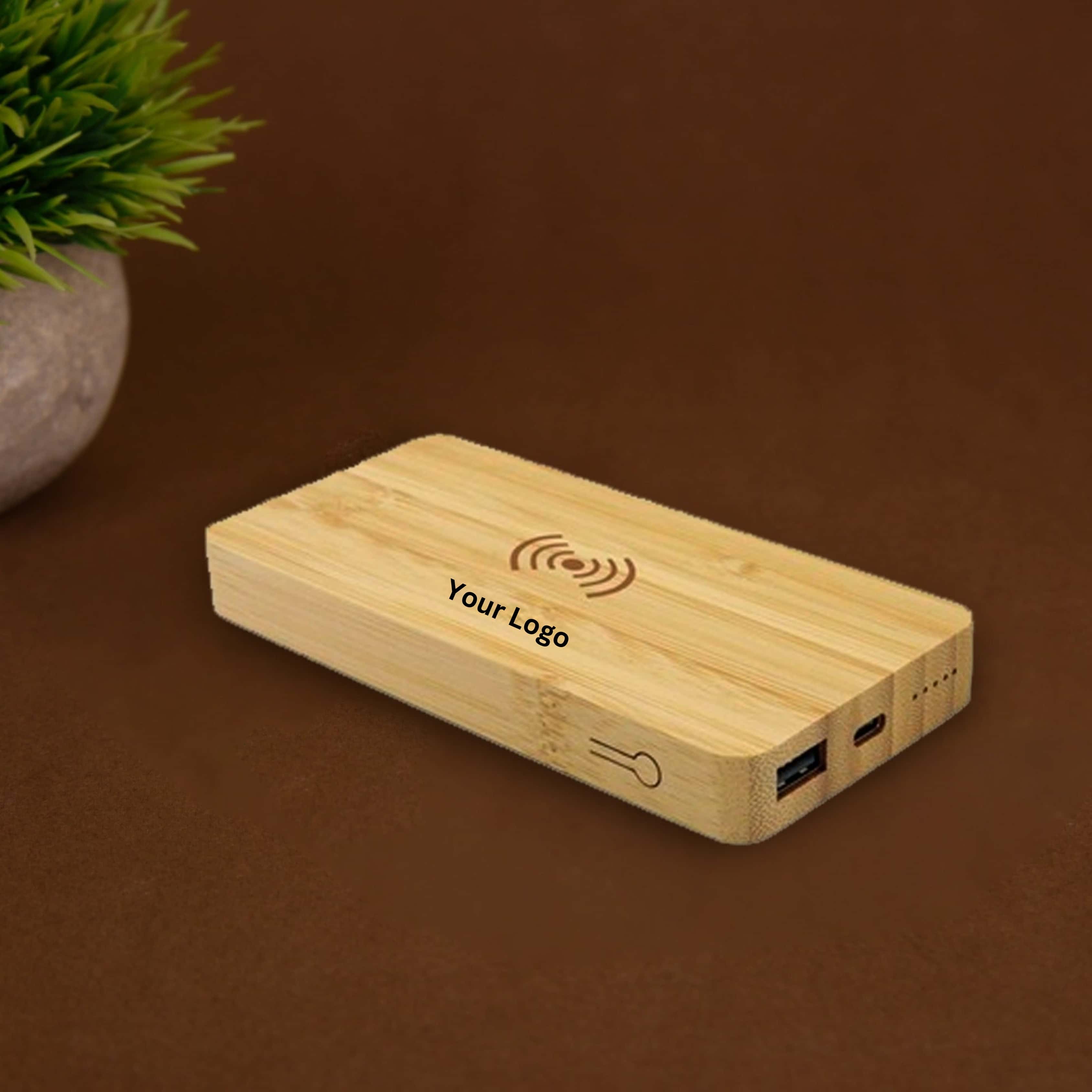 Wangari Aspen QI 10000mAh power bank with 15W Wireless Charger in bulk from India — Ant Mascot