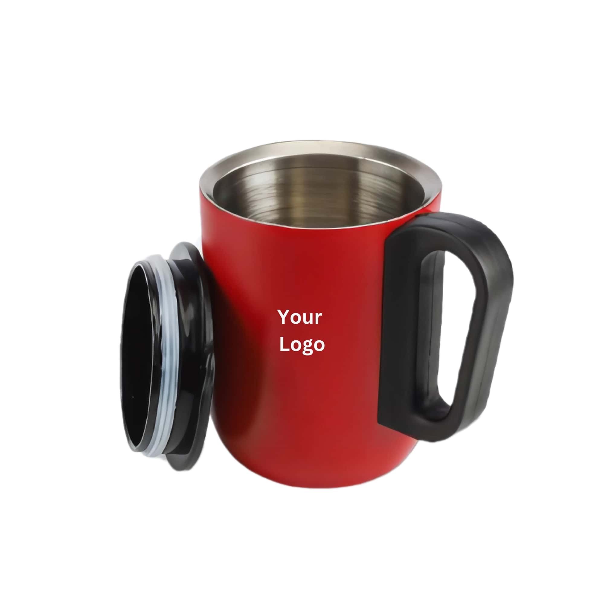 Red Steel Coffee Mug in bulk from India — Ant Mascot