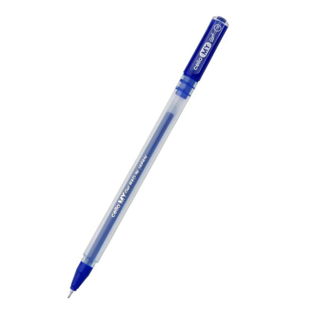 Cello Mygell Pen Pack of 5 Blue in bulk from India — Ant Mascot