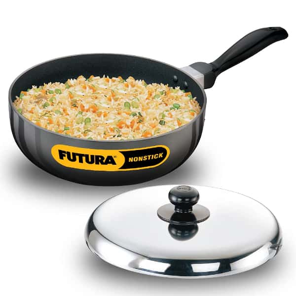 Hawkins Nonstick Pan 2.5L with Stainless Steel Lid in bulk from India — Ant Mascot
