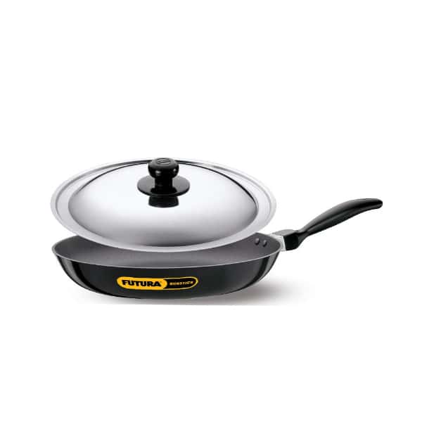 Hawkins Futura 30cm Nonstick Frying Pan with Stainless Steel Lid in bulk from India — Ant Mascot