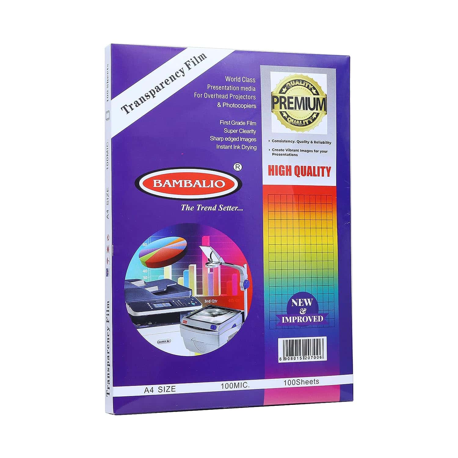 Bambalio OHP / TRANSPARENCY FILM A4 in bulk from India — Ant Mascot