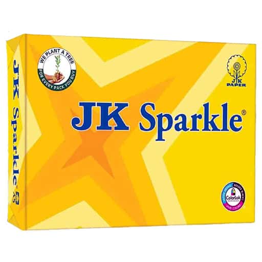 JK .Copier Sparkle Paper A/4 75Gsm in bulk from India — Ant Mascot