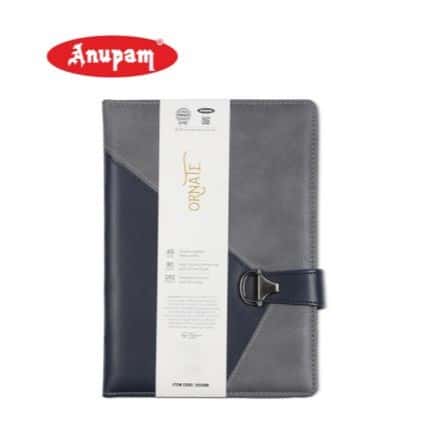 Anupam Ornate Journal 192Pg A5 Black gray in bulk from India — Ant Mascot