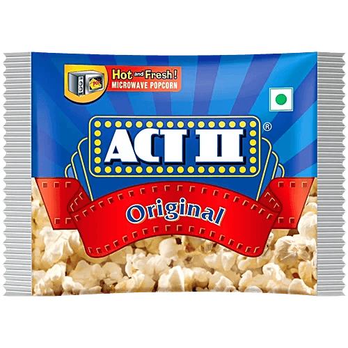 ACT II Microwave Popcorn Original - 92g in bulk from India — Ant Mascot