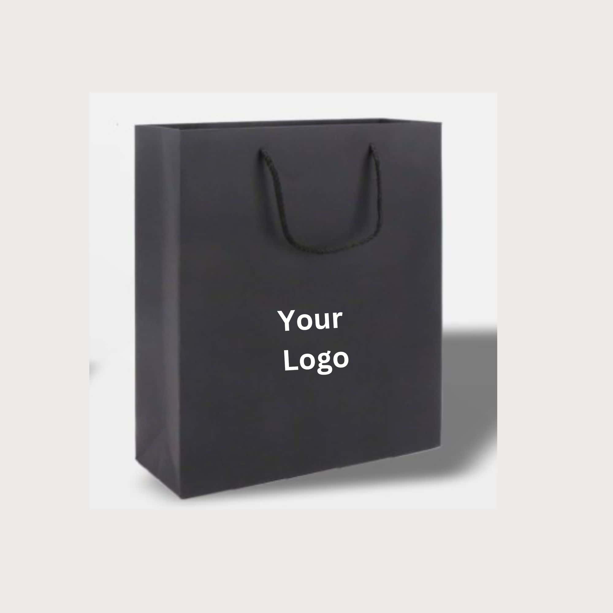 Black Paper Bags Large in bulk from India — Ant Mascot