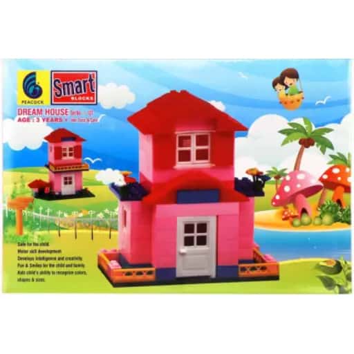 Peacock PC127 Peacock Smart Blocks Dream House 127 in bulk from India — Ant Mascot