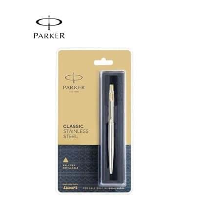 Parker Classic Stainless Steel Ball Pen GT in bulk from India — Ant Mascot