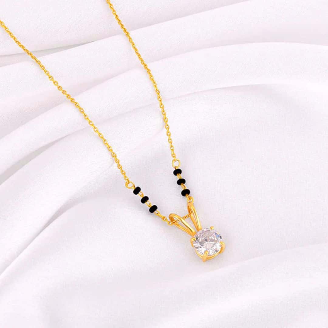 Golden Forever Moments Mangalsutra in bulk from India — Ant Mascot