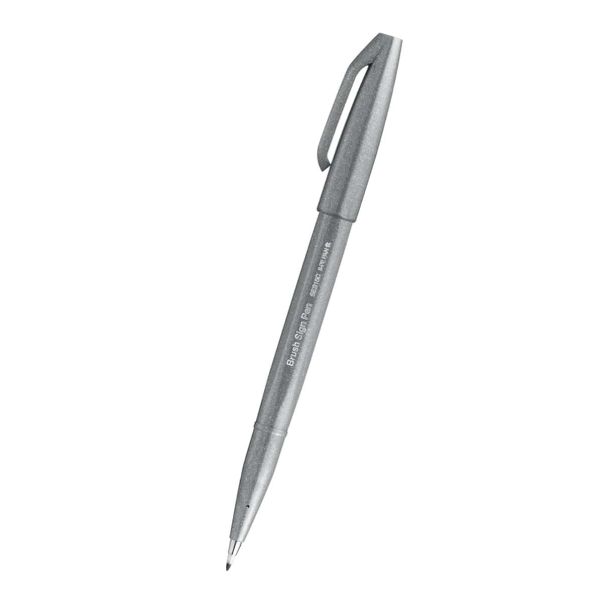 Pentel SESF15 Brush Sign Pigment Grey in bulk from India — Ant Mascot