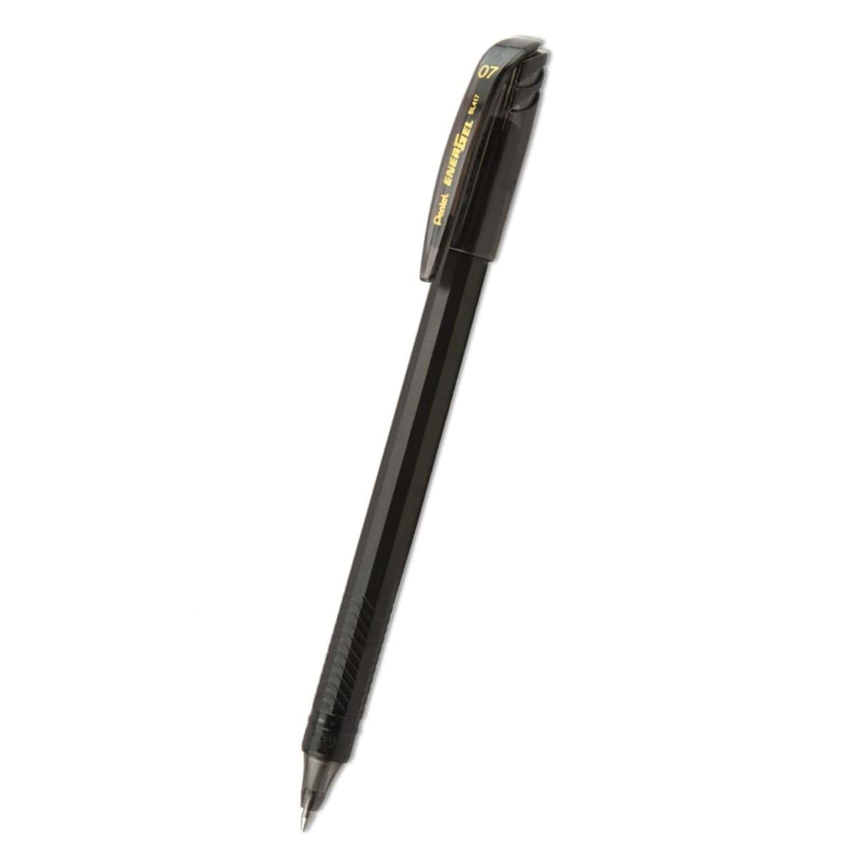 PENTEL ENERGEL PEN BLACK INK ROLLER GEL PEN BL417 in bulk from India — Ant Mascot