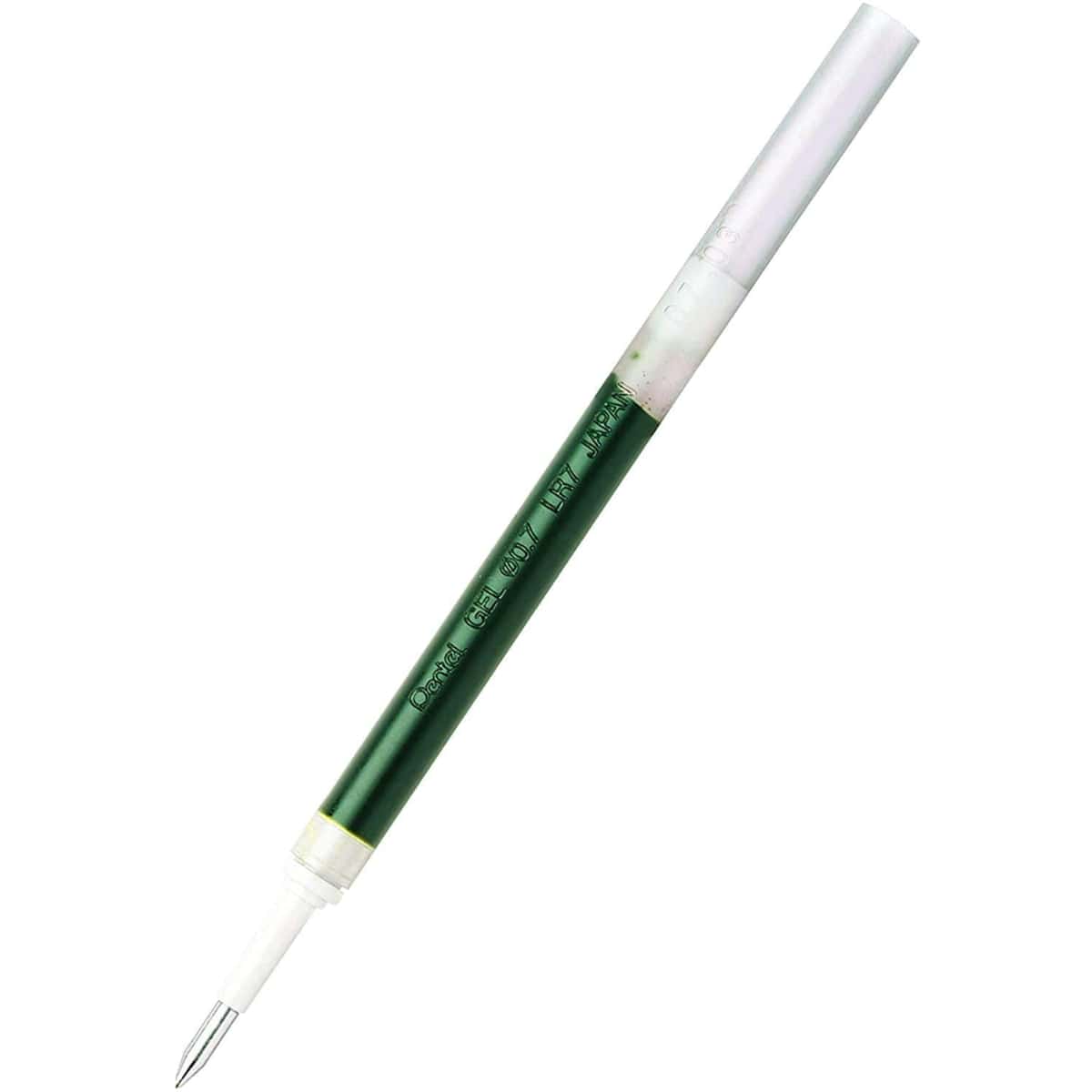 Pentel EnerGel LR7 Ultra Smooth Refill 0.7mm Green in bulk from India — Ant Mascot