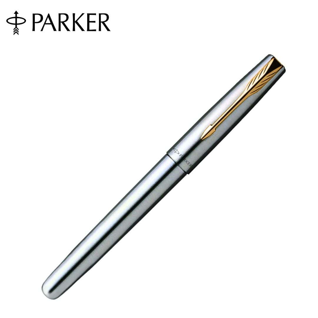 Parker Frontline Stainless Steel Roller Ball Pen GT in bulk from India — Ant Mascot