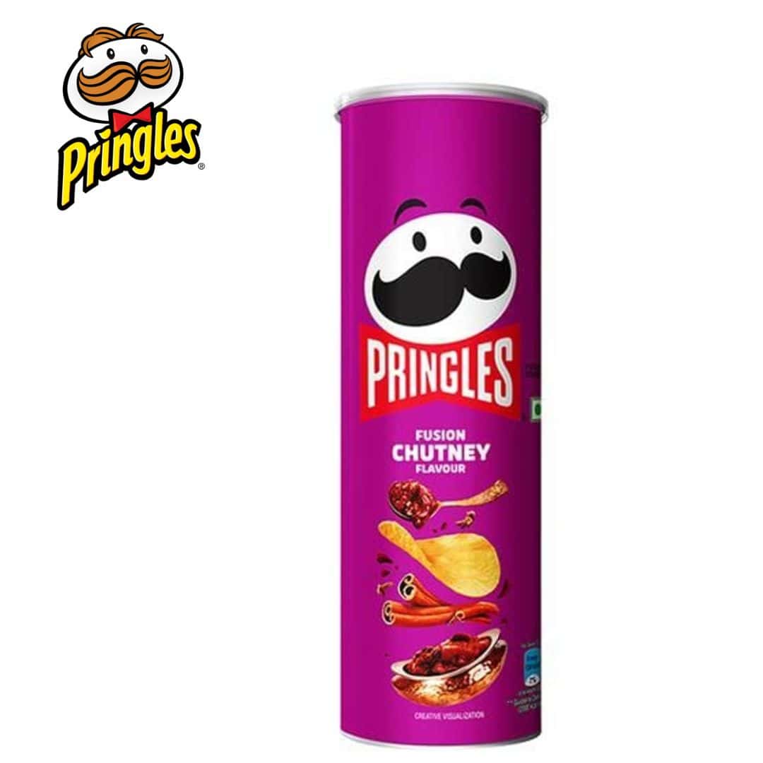 Pringles Potato Chips Fusion Chutney Crunchy Crispy 102 g in bulk from India — Ant Mascot
