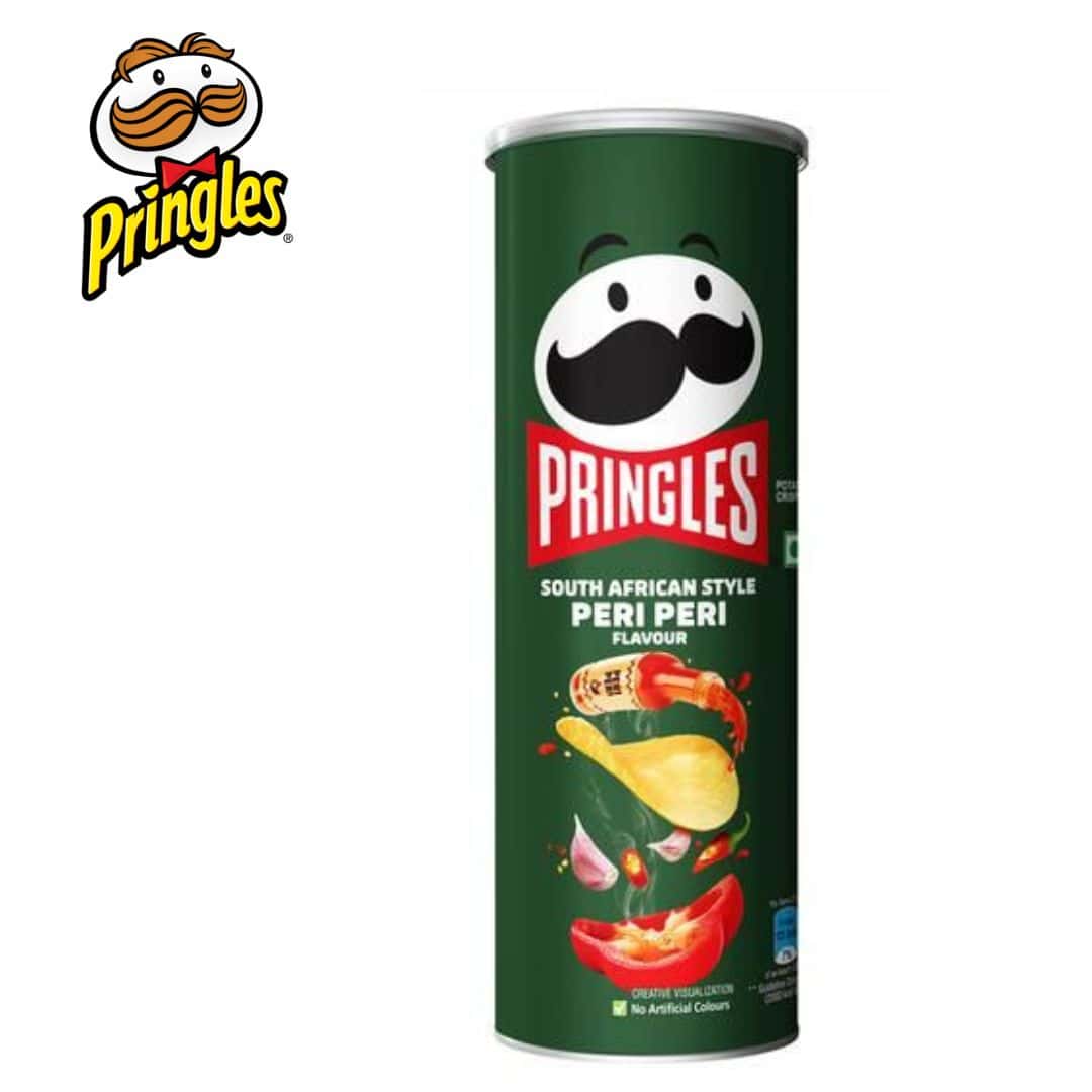 Pringles Potato Crisps South African Style Peri Peri 102g in bulk from India — Ant Mascot
