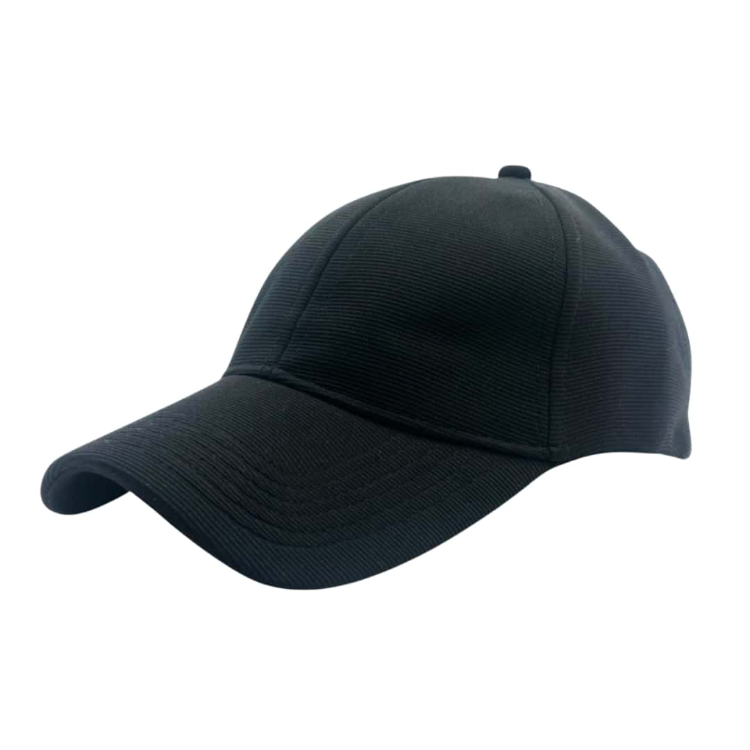 Scott Poly Twill Cap - Black in bulk from India — Ant Mascot