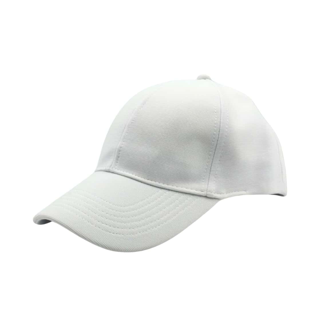 Scott Poly Twill Cap - White in bulk from India — Ant Mascot