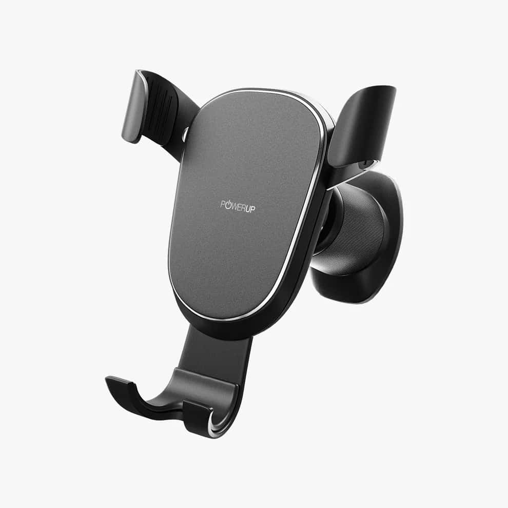 Powerup Air Vent Car Mount - Black in bulk from India — Ant Mascot