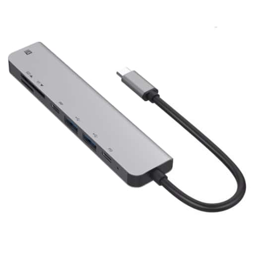 Powerup Type-C 7IN1 USB HUB Multi-Functional with Cable in bulk from India — Ant Mascot