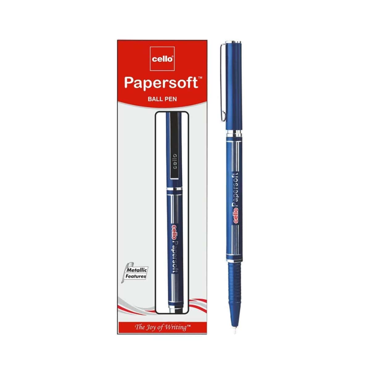 Cello Paper Soft Ball Pen Blue in bulk from India — Ant Mascot