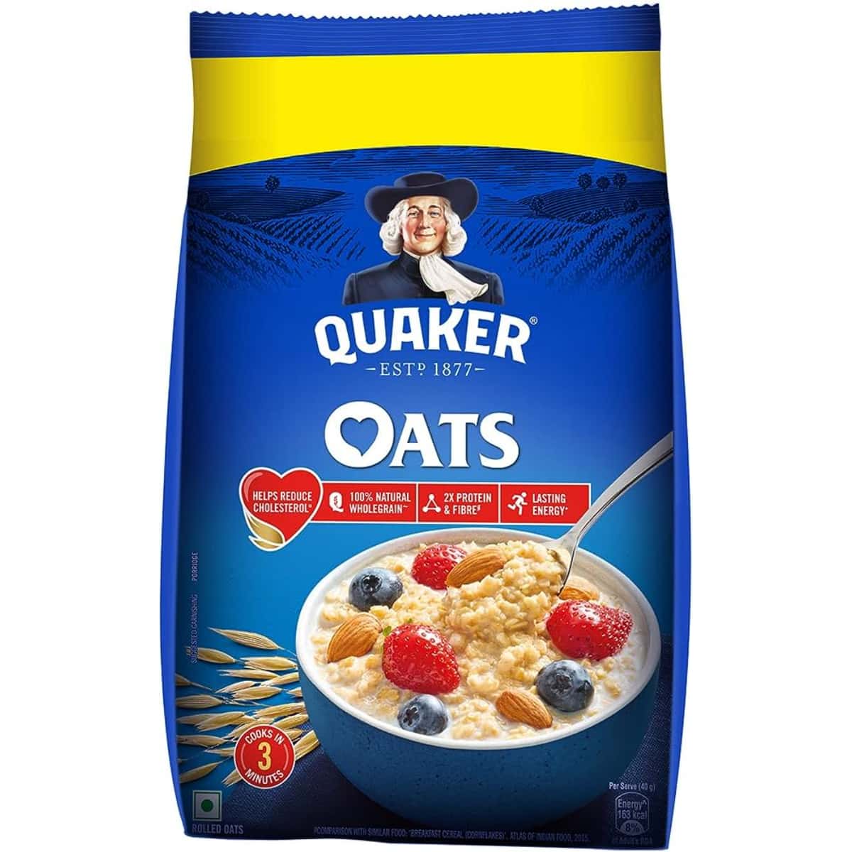 Quaker Oats Refill Pouch 1 kg in bulk from India — Ant Mascot
