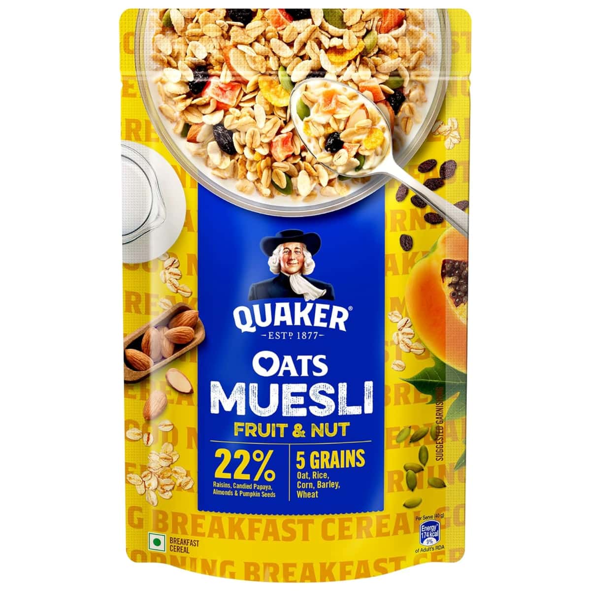 Quaker Oats Fruit and Nut 700g in bulk from India — Ant Mascot