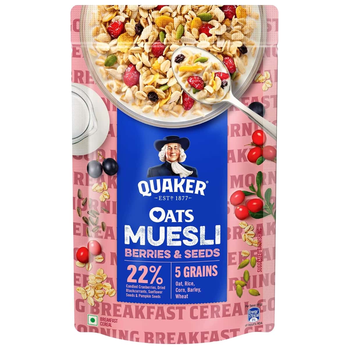 Quaker Oats Seeds and Berries 700g in bulk from India — Ant Mascot