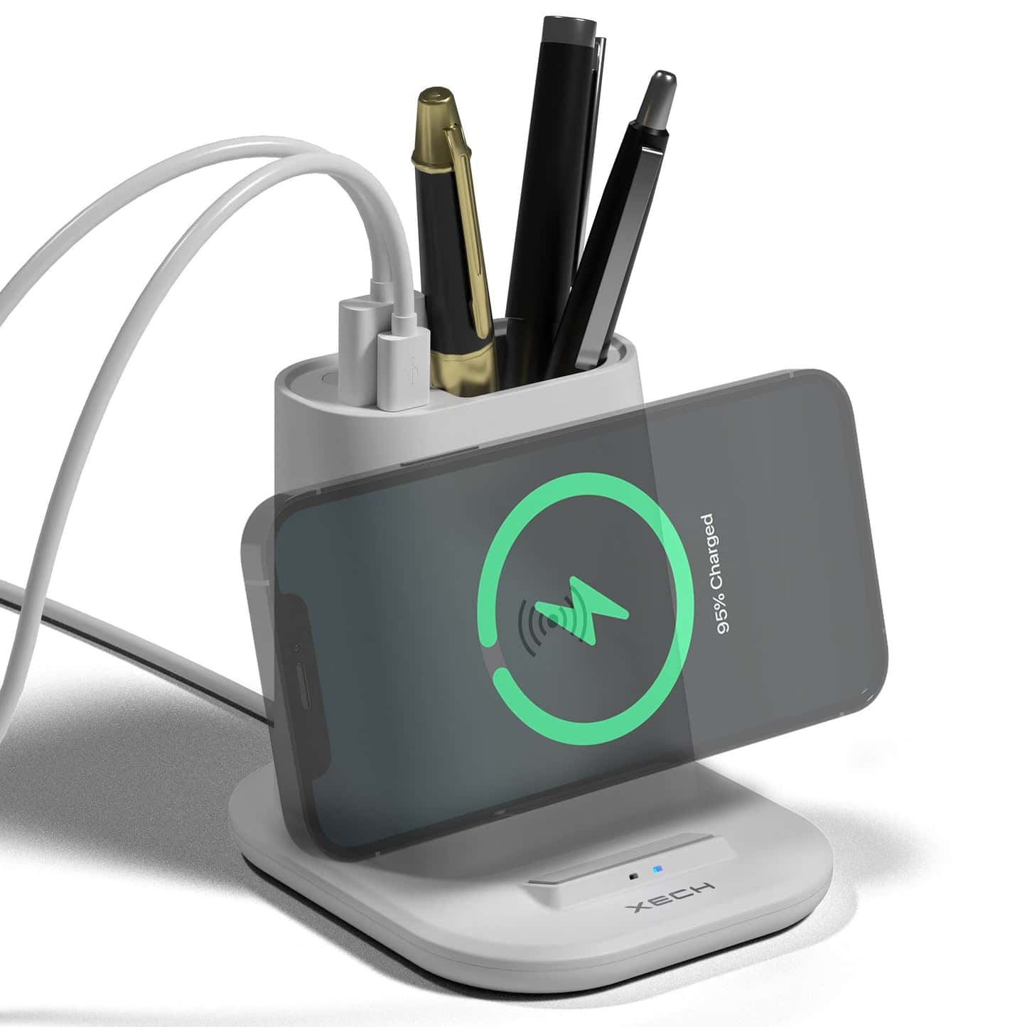 Xech Quest Pen Stand Wireless Charger in bulk from India — Ant Mascot