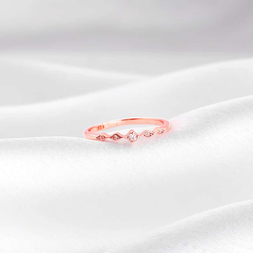Rose Gold Flamme Ring in bulk from India — Ant Mascot