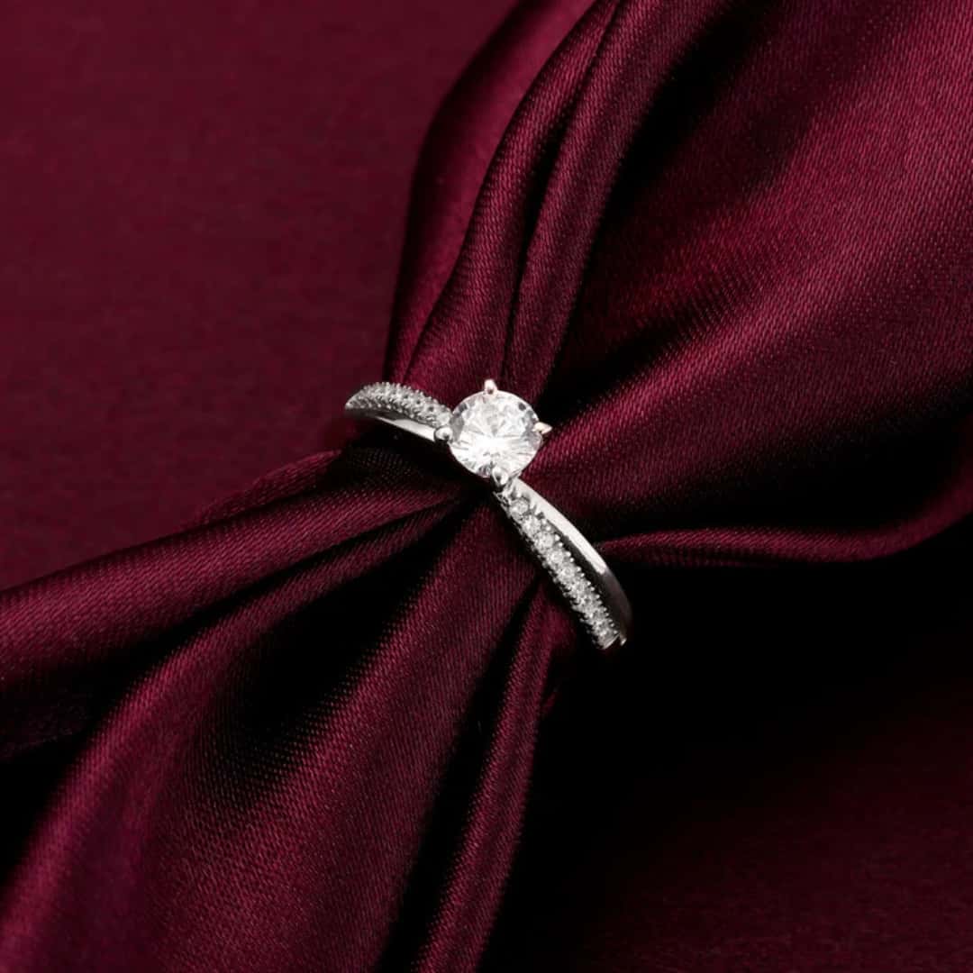 Silver Zircon Layered Ring in bulk from India — Ant Mascot