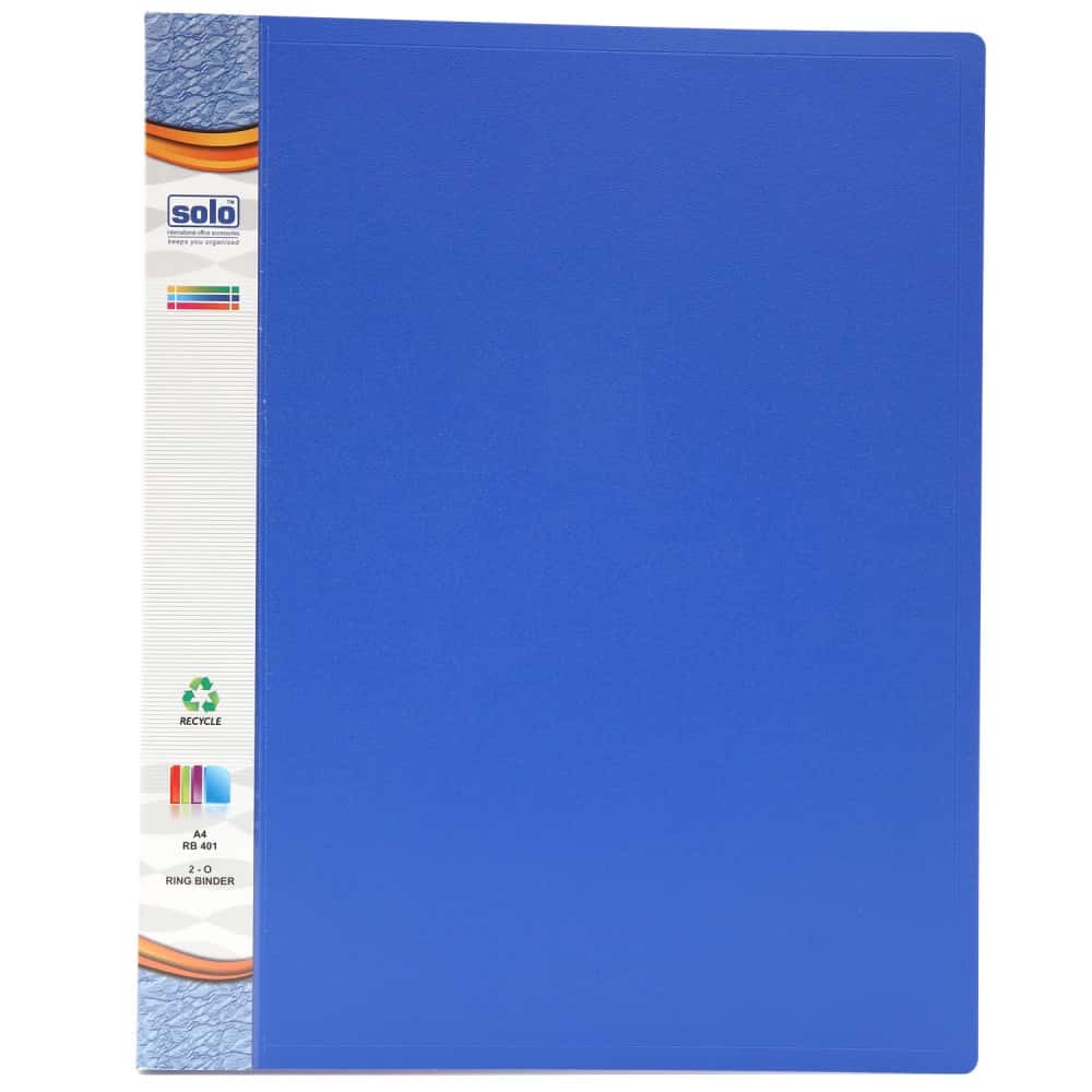Solo Ring Binder-2-O-Ring - A4 in bulk from India — Ant Mascot